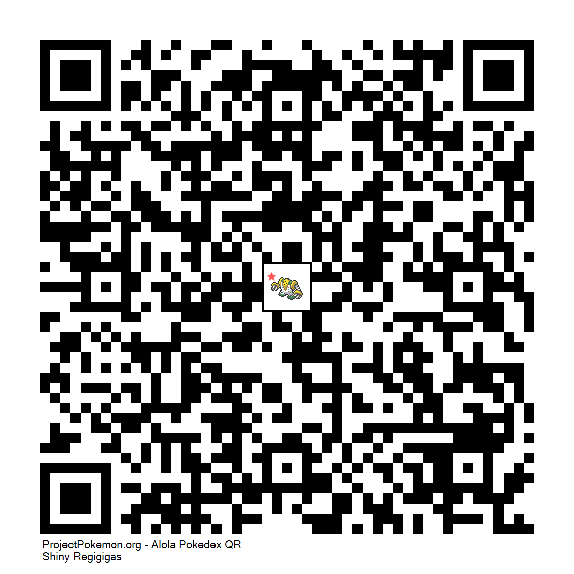 Cdigo QR de Regigigas variocolor